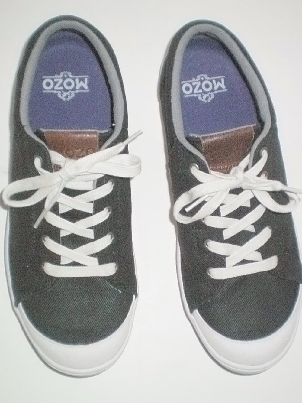 Mozo Vegan Canvas Unisex Work Shoes 3738 The Maven Womens Size 10.5 or Mens 9